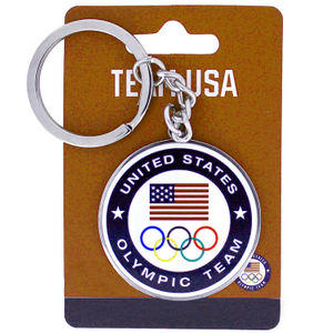 Custom Olympics Coin Keychain for Sale