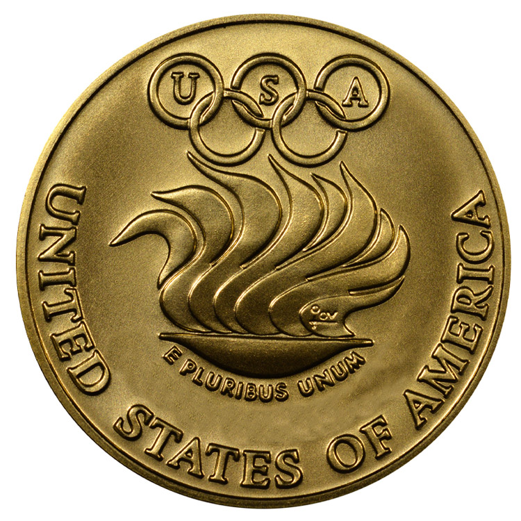 Custom Olympic Metal Commemorative Old Coin