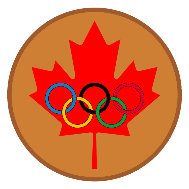 Custom Printable Olympic Gold Challenage Coin