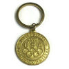 Custom Gold Tone USA Olympics United States Olympic Committee Keychain