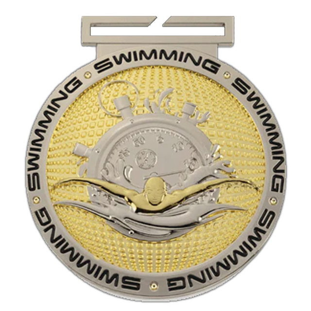 Manufacturers Custom Olympian Swimming Medal