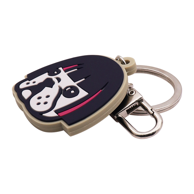 Customized 3D cartoon PVC keychain