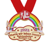 Customize 2D commemorative enamel medal for Carnival