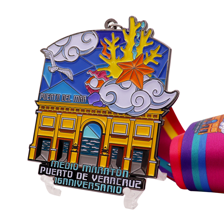 Custom Carnival Medals with Soft Enamel Filling