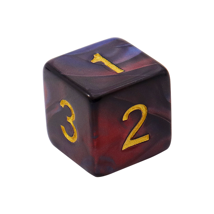 Board Game Large Unique Resin Dice