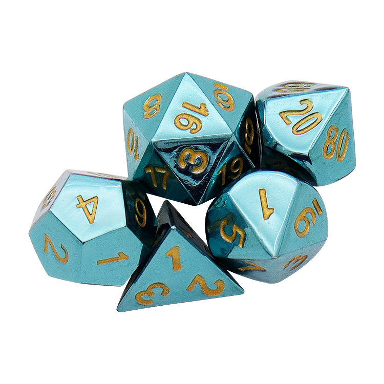 Board Game Large Professional Aluminum Dice