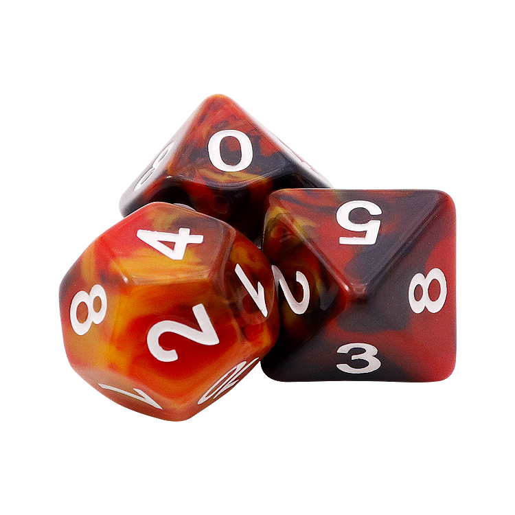 Party Large Unique Resin Dice