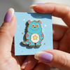 Customized cartoon dinosaur monster enamel pin