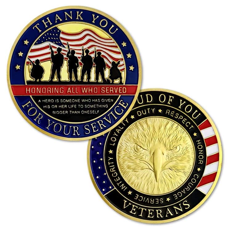 Custom Military Coin U.S. Navy Sailor's Creed Challenge Coin