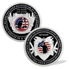 Custom US Air Force Challenge Coin Colorized F-35 Lightning II Fighter Jet Military Coin