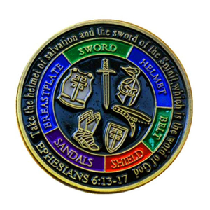 Custom Enamel 3D Challenge Coin Collector's Medallion