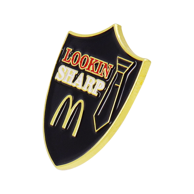 Stainless Steel Custom Branding Lapel Enamel Pin