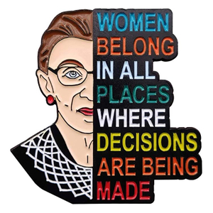 Custom RBG Pin Soft Enamel Pins Notorious