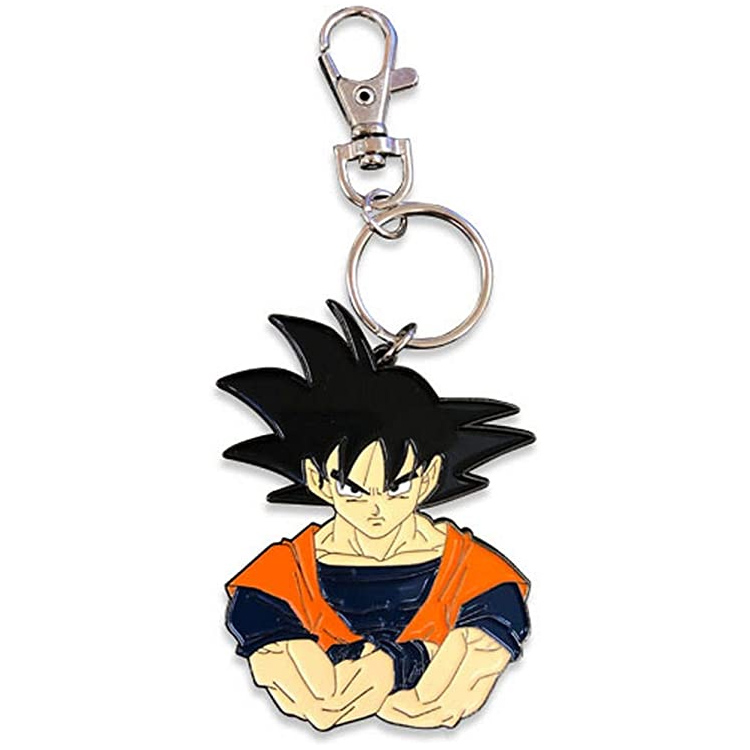 Dragon Ball Z - Goku Torso Metal Keychain Super Saiyan