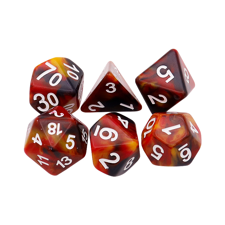 Party Large Unique Resin Dice