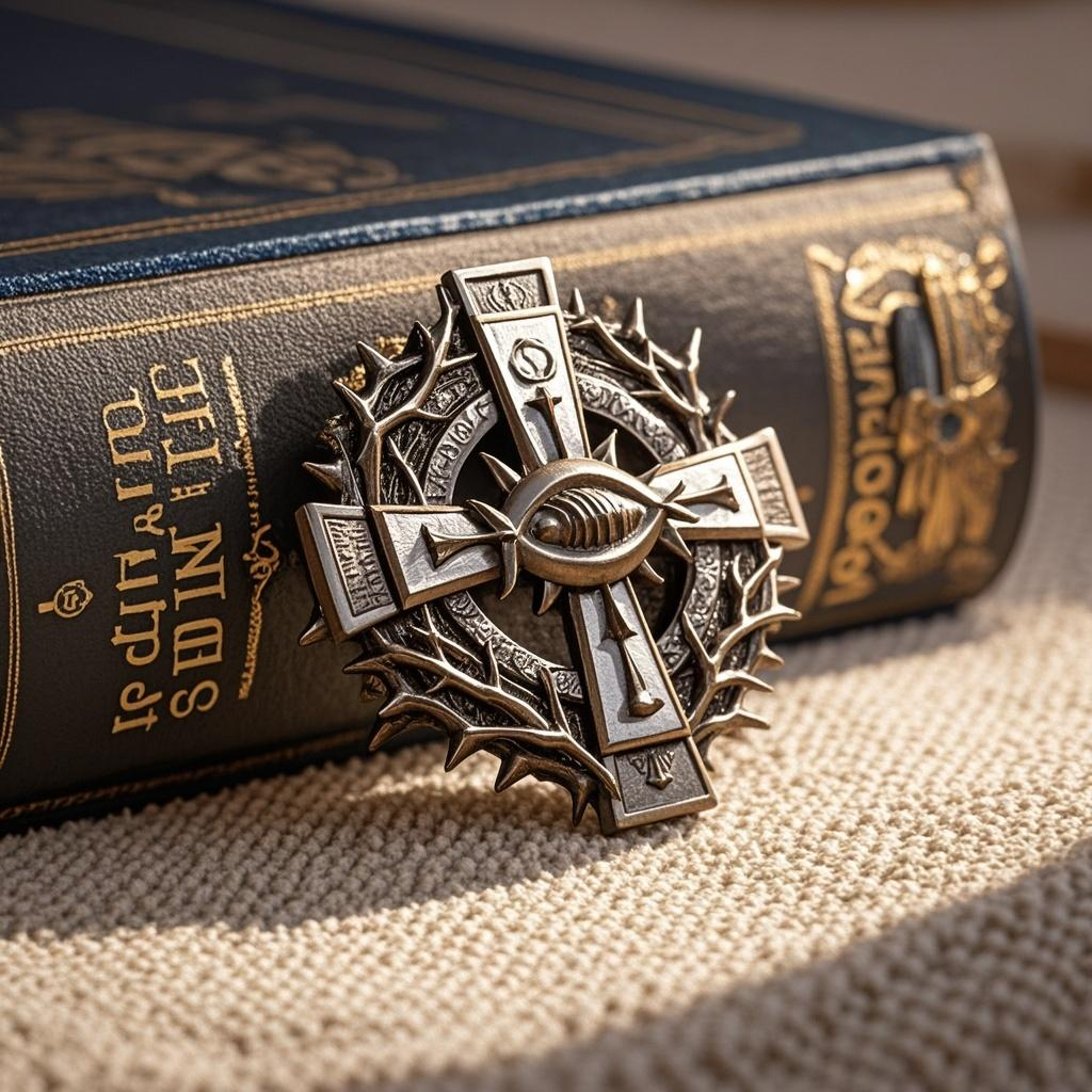 Customized Christian Antique-style Commemorative Badges