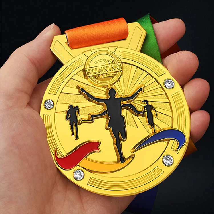 Customized Sports Running Championship Gold Medal