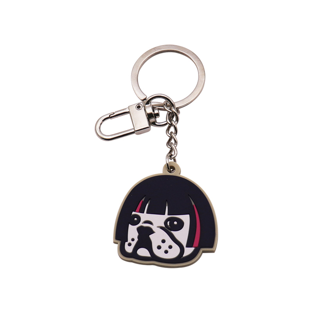 Customized 3D cartoon PVC keychain