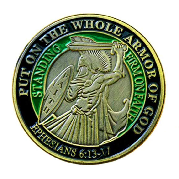 Custom Enamel 3D Challenge Coin Collector's Medallion