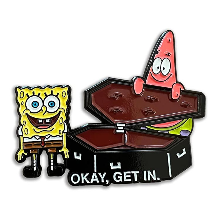 Custom SpongeBob Squarepants Collectible Enamel Pin