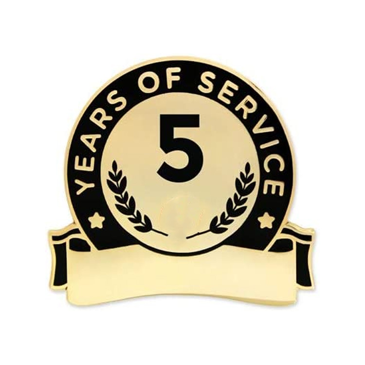 Custom Brass Anniversary Lapel Pin Wholesale