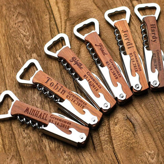 Wine Small Fashion Stainless Steel Bottle Opener