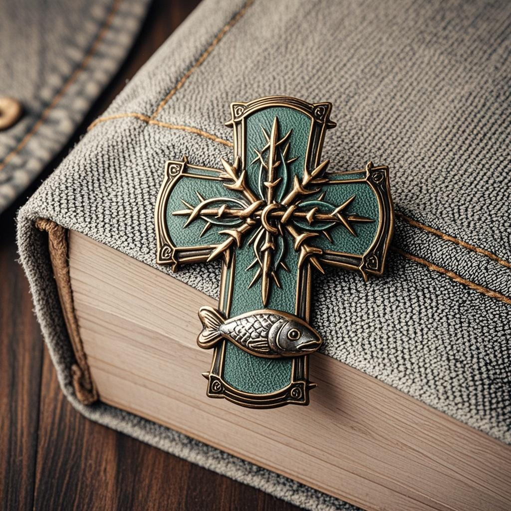 Customized Christian Antique-style Commemorative Badges
