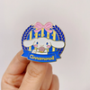 Customized Cartoon Kuromi Anime Epoxy Enamel Lapel Pin