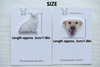 Customized Animals Cats And Dogs Epoxy Badge Pin