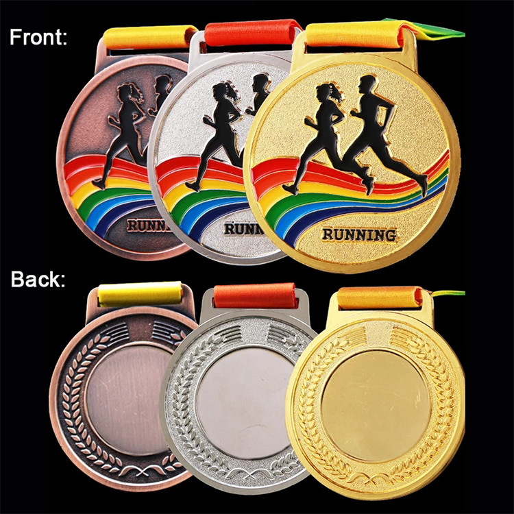 Customized Sports Running Championship Gold Medal