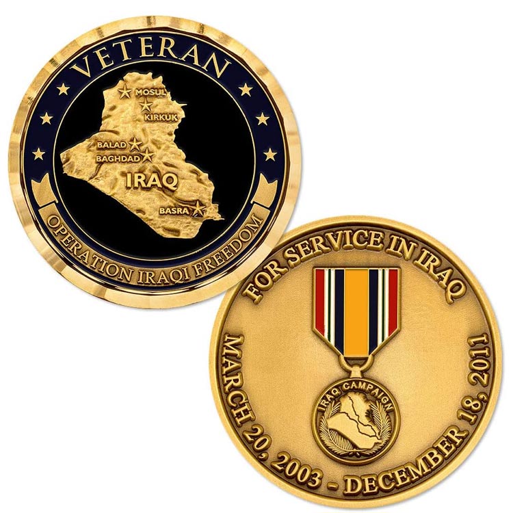 Custom Military Coin U.S. Navy Sailor's Creed Challenge Coin