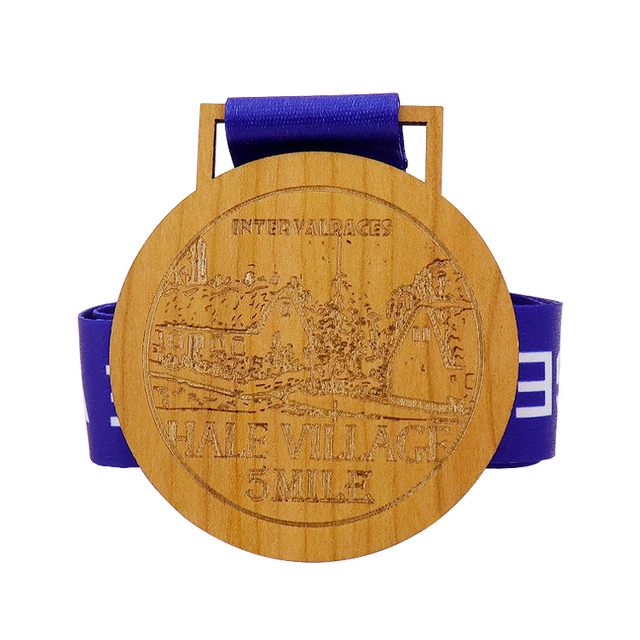 Custom Wooden Award Medals