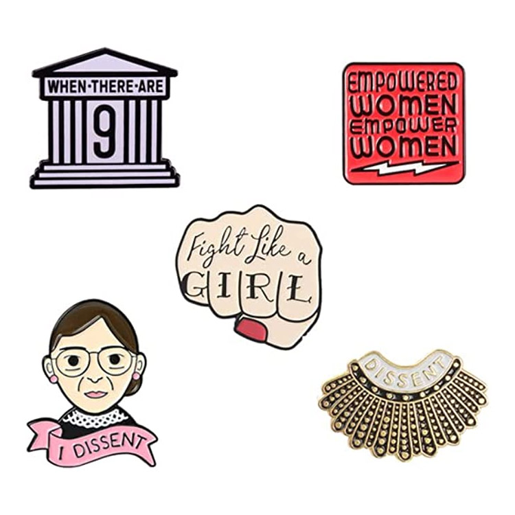 Custom RBG Pin Soft Enamel Pins Notorious