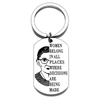 Custom Ruth Bader Ginsburg Keychain Notorious RBG Keychain