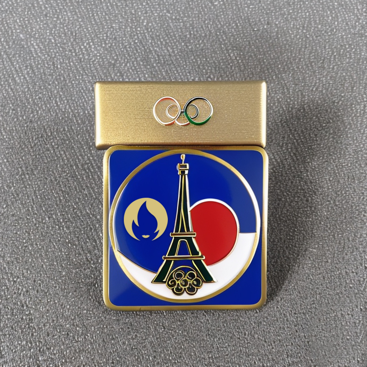 Custom 2024 France Paris Olympic Pin Collecting