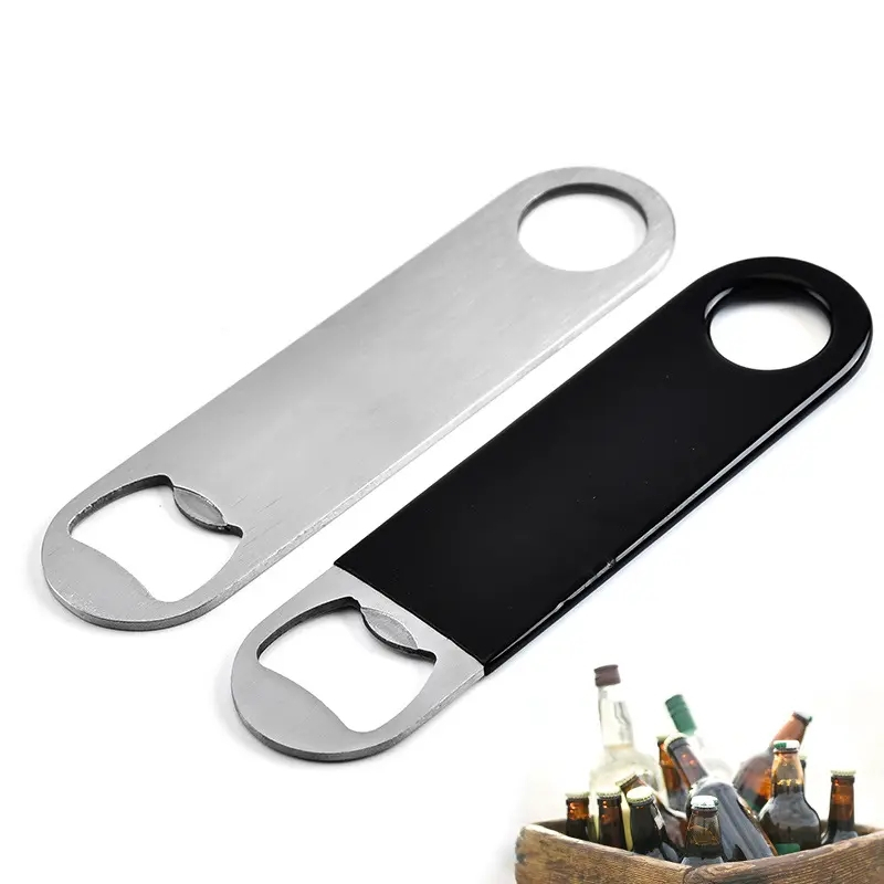 Champagne Small Antique Stainless Steel Bottle Opener