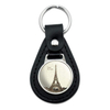 Custom Je T'Aime I Love You Eiffel Tower City Map Keychain