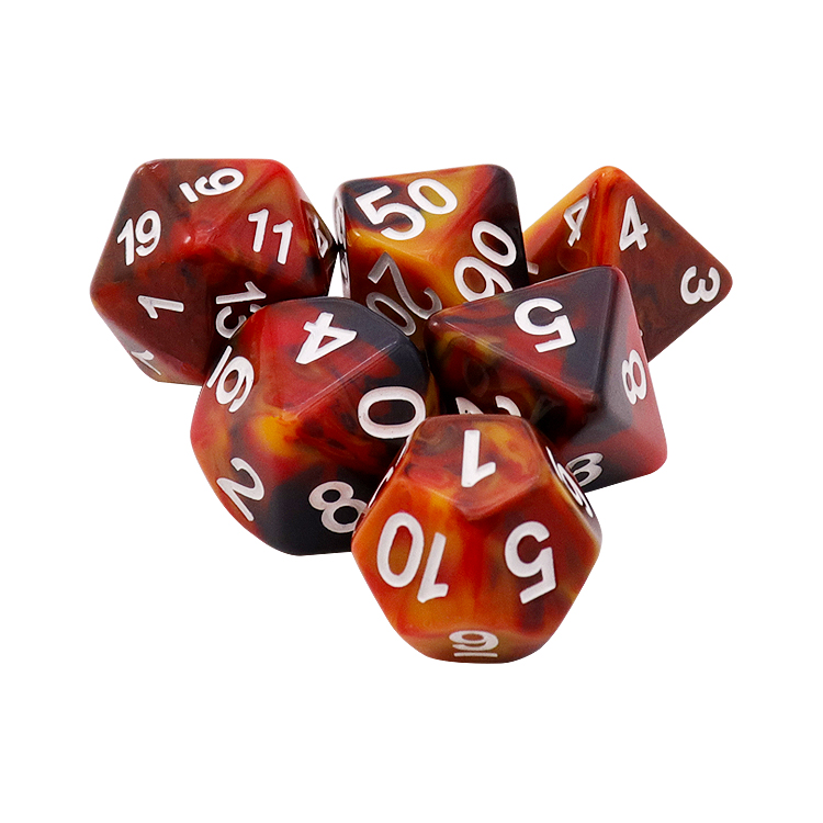 Party Large Unique Resin Dice