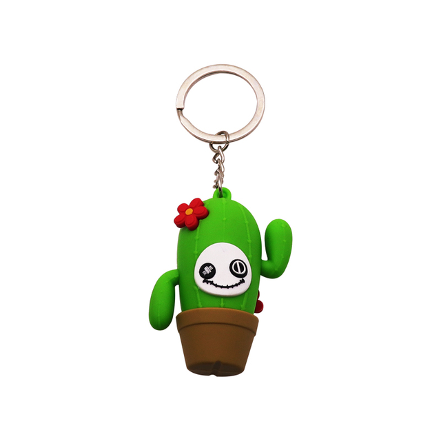 Customized 3D cartoon PVC keychain
