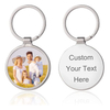 Custom Keychain with Picture Turnable Double Sided Colorful Photo Key chains