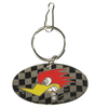 Custom Cute Metal Tweety Bird Chicken Enamel Keychain