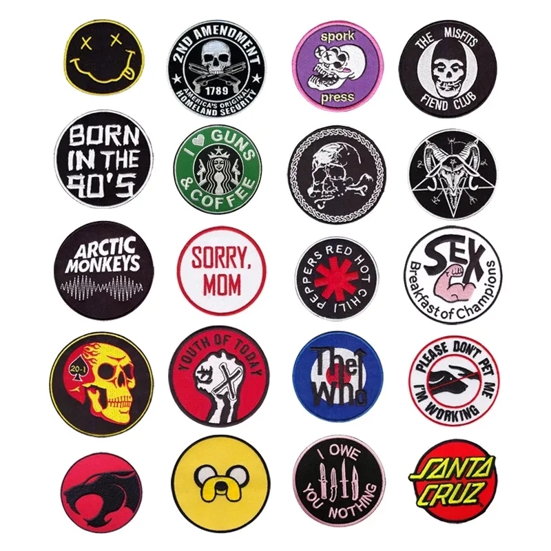 Custom Various Styles Luxury Label Embroidery Patch for Cap