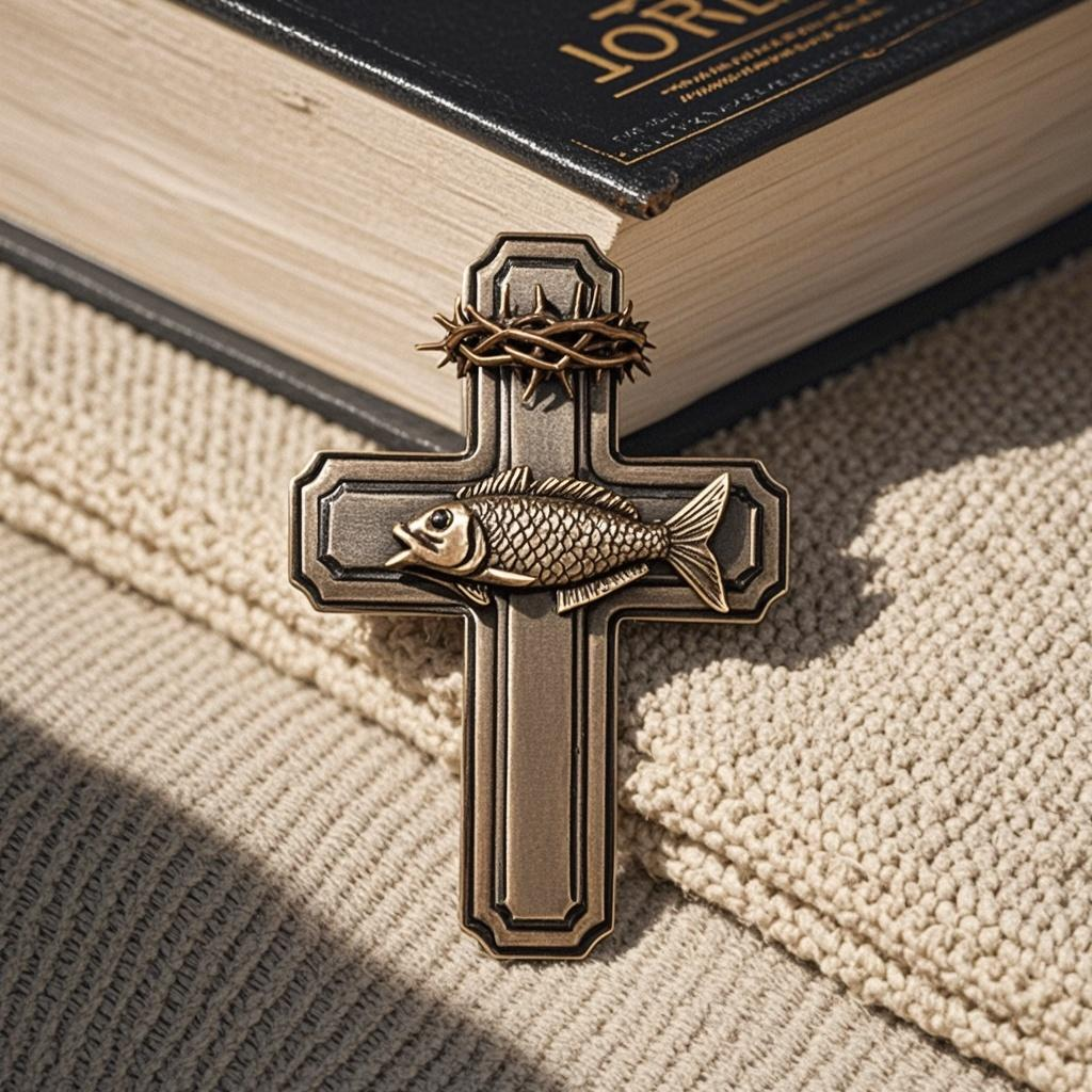Customized Christian Antique-style Commemorative Badges