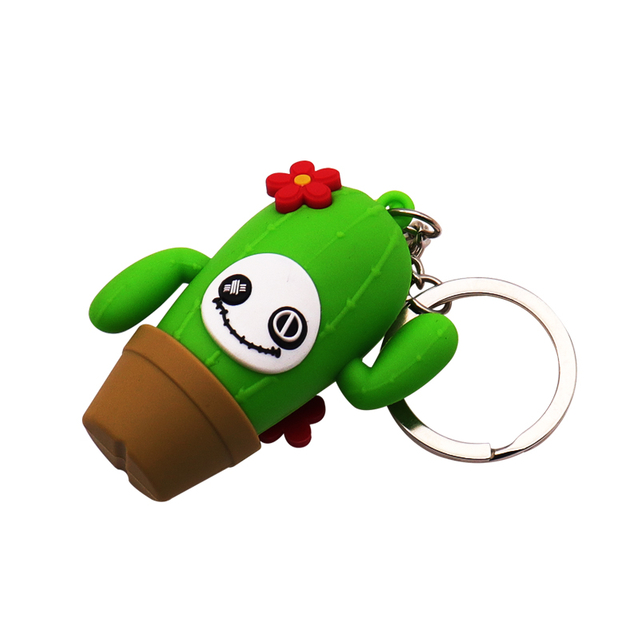 Customized 3D cartoon PVC keychain