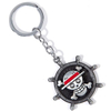 Custom Skull Luffy 3D Bronze Metal Keychain Chain Key Ring Tag Fob Chain