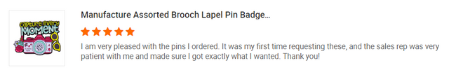 CUSTOMER FEEDBACK FOR GOOD CUSTOM MEDALS