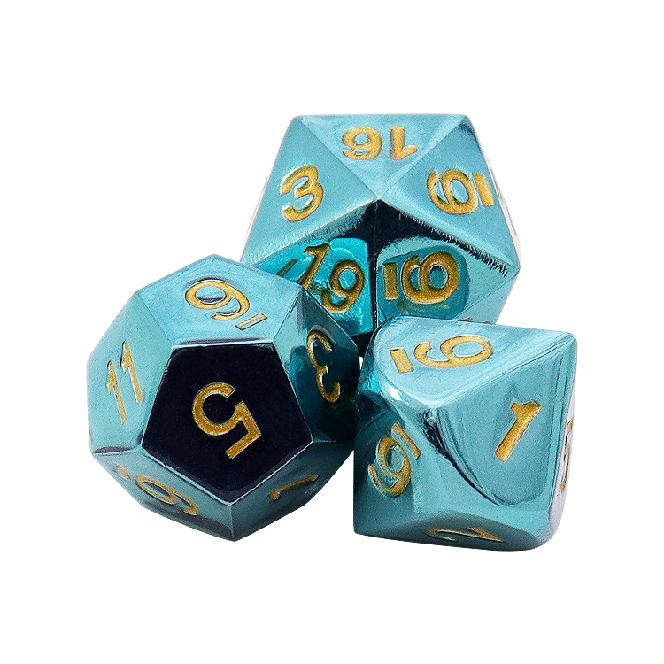 Board Game Large Professional Aluminum Dice