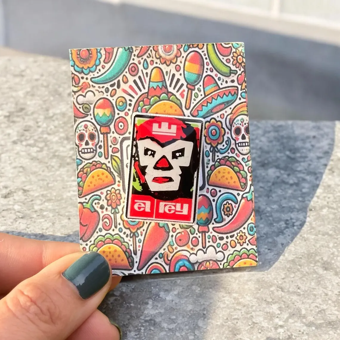 Summer Camp Team Epoxy Badge