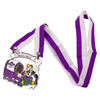 Customize An Interesting Purple Carnival Party Medal