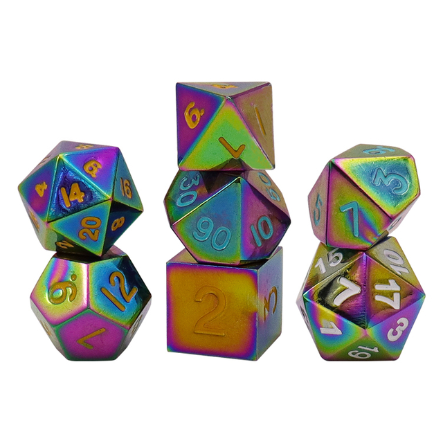 Large Tradtional Aluminum Dice for Adults